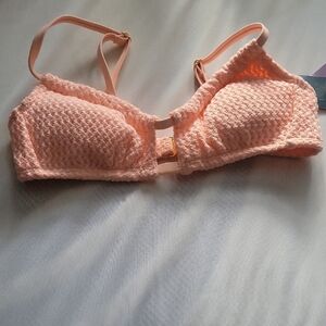 Wild Fable Peach Keyhole Bikini Top Size XXS (00)